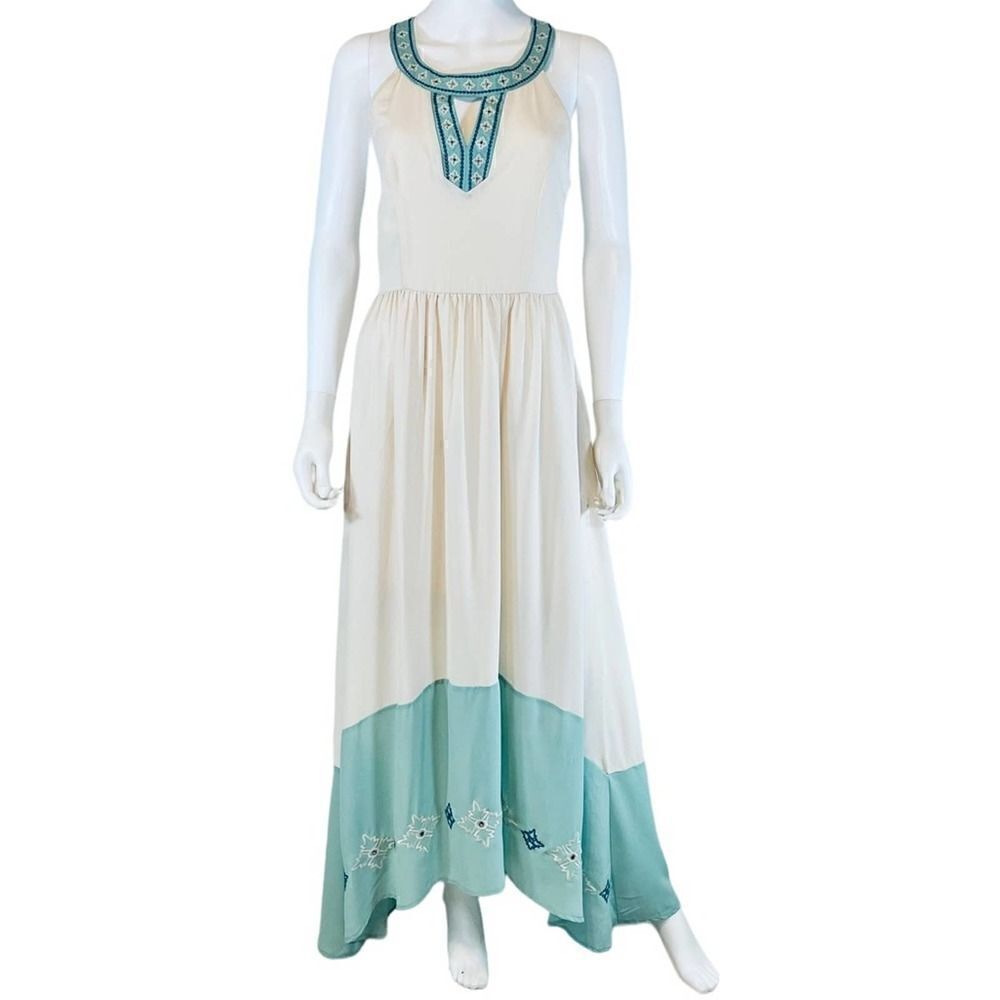 Soieblu Maxi Dress Sleeveless Small